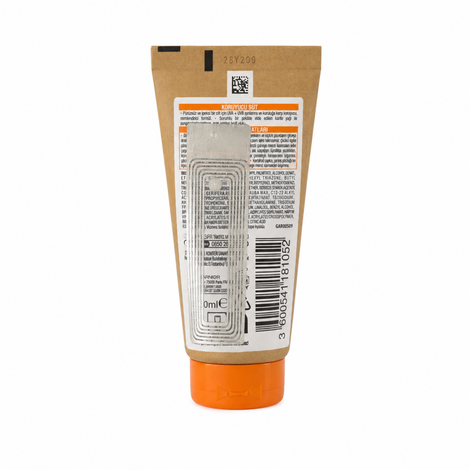 Garnier Güneş Koruyucu Yüz & Vücut Süt SPF 50+ 50 ml