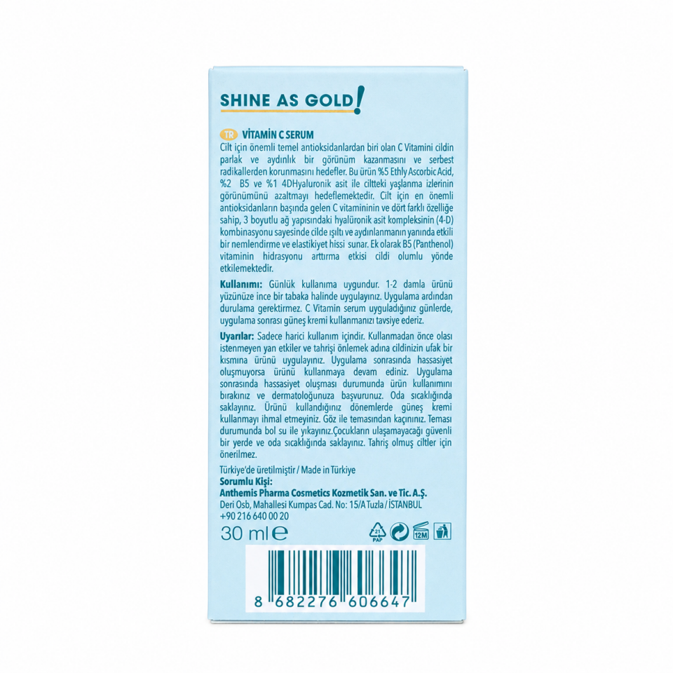 Cire Aseptine Vitamine-C Yüz Serumu 30 Ml