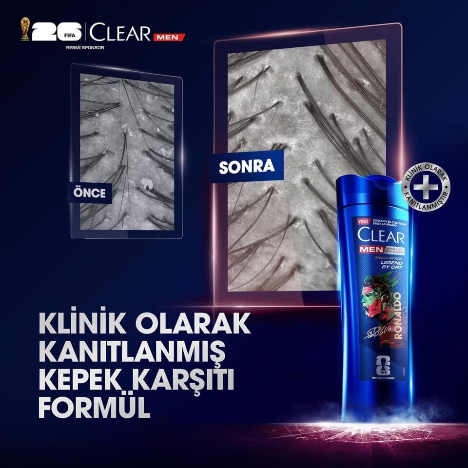 Clear Men Kepeğe Karşı Etkili Şampuan 350 ml