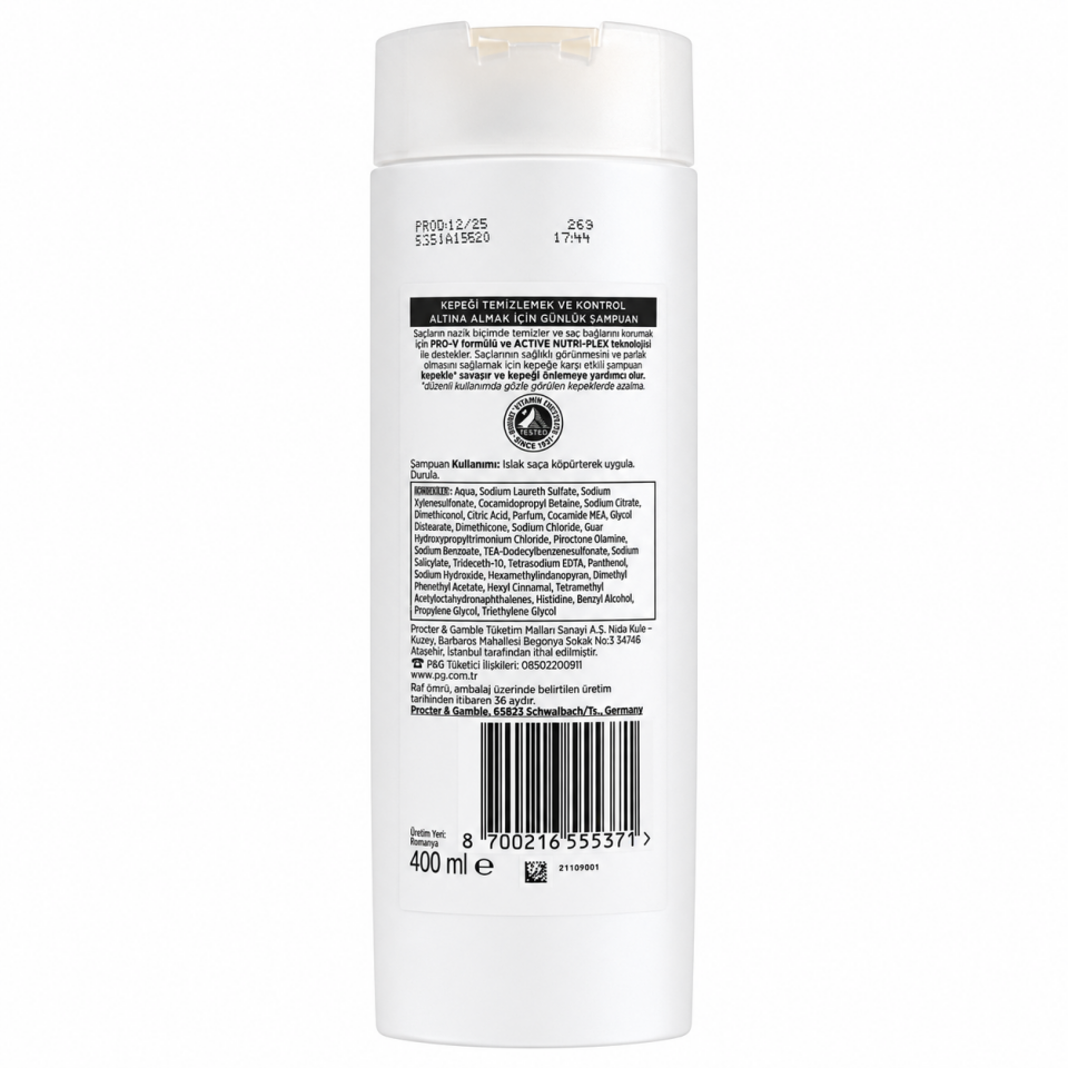 PANTENE Kepek Karşıtı Şampuan 400 ml
