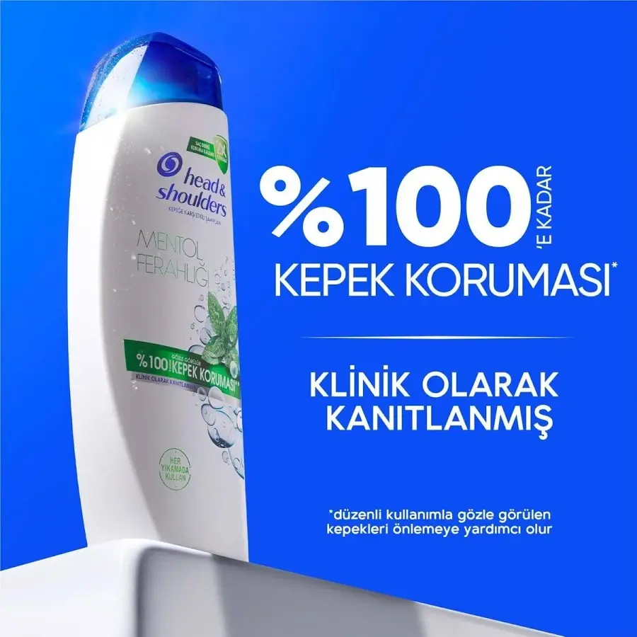 Head & Shoulders 2'si 1 Arada Mentol Ferahlığı Şampuan 750 ml