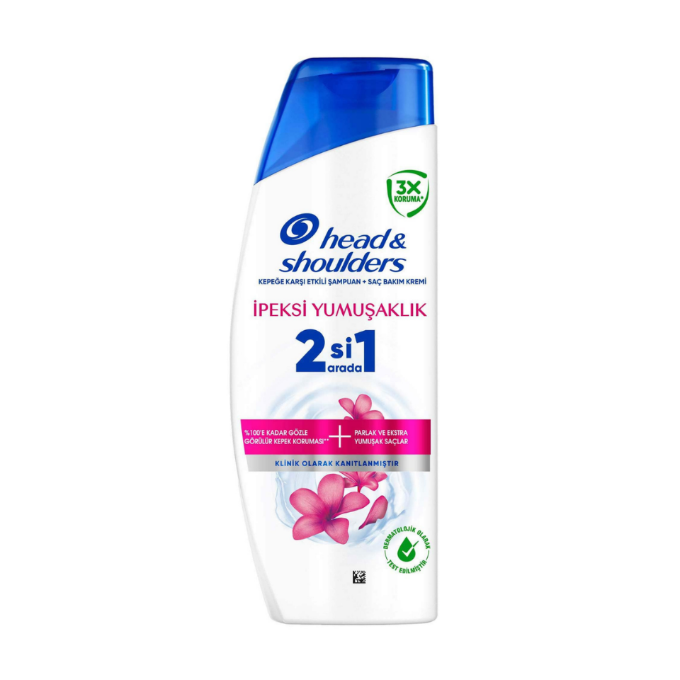 Head & Shoulders İpeksi Yumuşaklık 2'si 1 Arada Kepek Karşıtı Şampuan 300ml