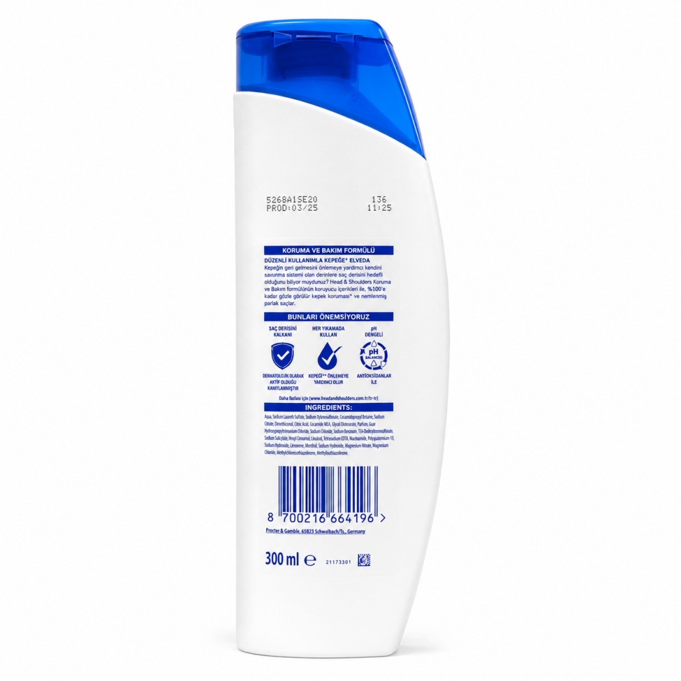Head & Shoulders Şampuan Erkek Saç Dökülme Karşıtı 2in1 300 ml