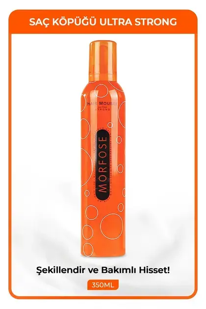 Morfose Ultra Strong Saç Köpüğü 350 ml