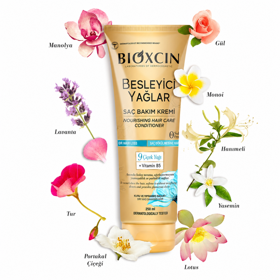 Bioxcin Besleyici Yağlar Saç Bakım Kremi 250 ml