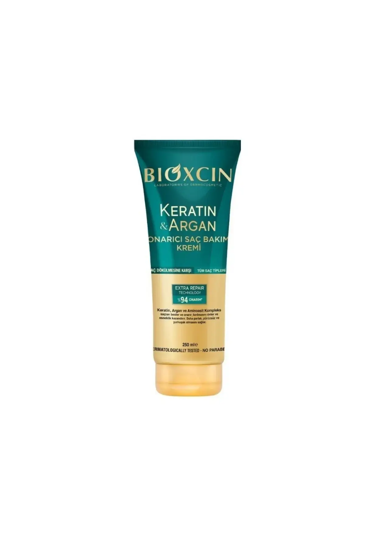 Bıoxcın Keratin Ve Argan Onarıcı Saç Bakım Kremi 250 Ml
