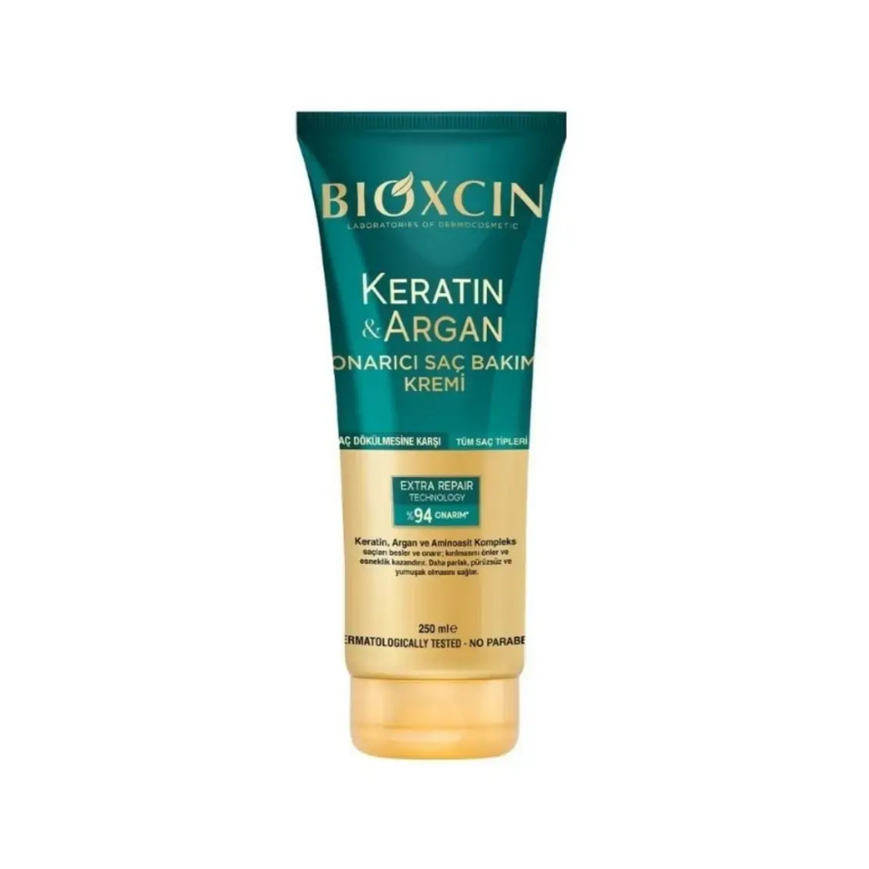 Bioxcin Keratin Ve Argan Onarıcı Saç Bakım Kremi 250 Ml