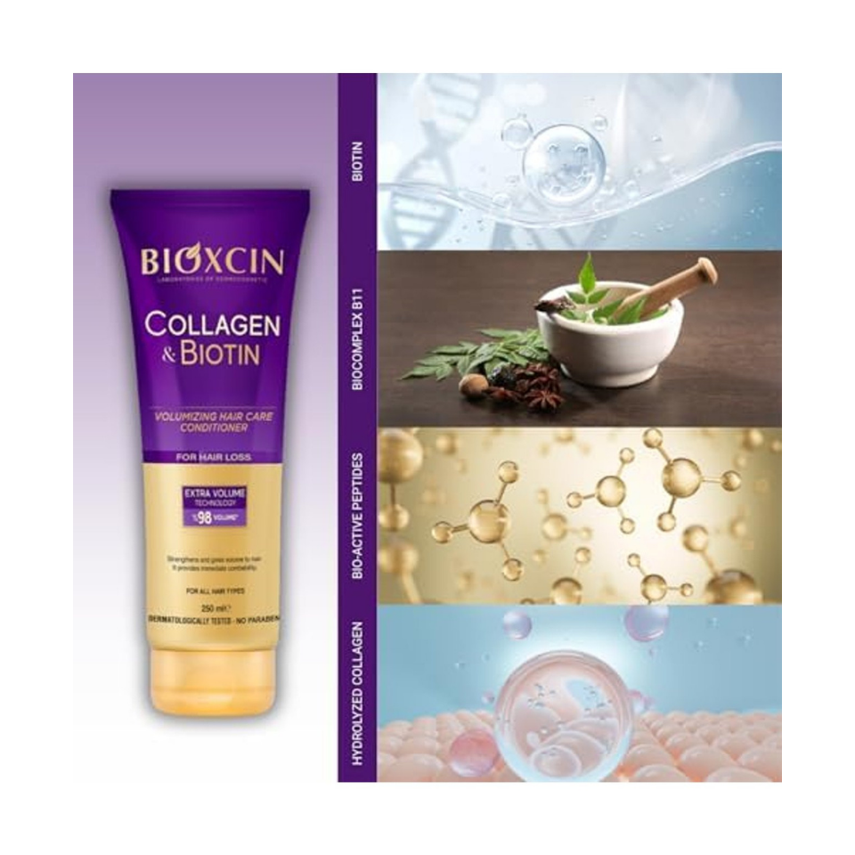 Bıoxcın Collagen & Biotin Ekstra Hacim Saç Kremi 250 ml