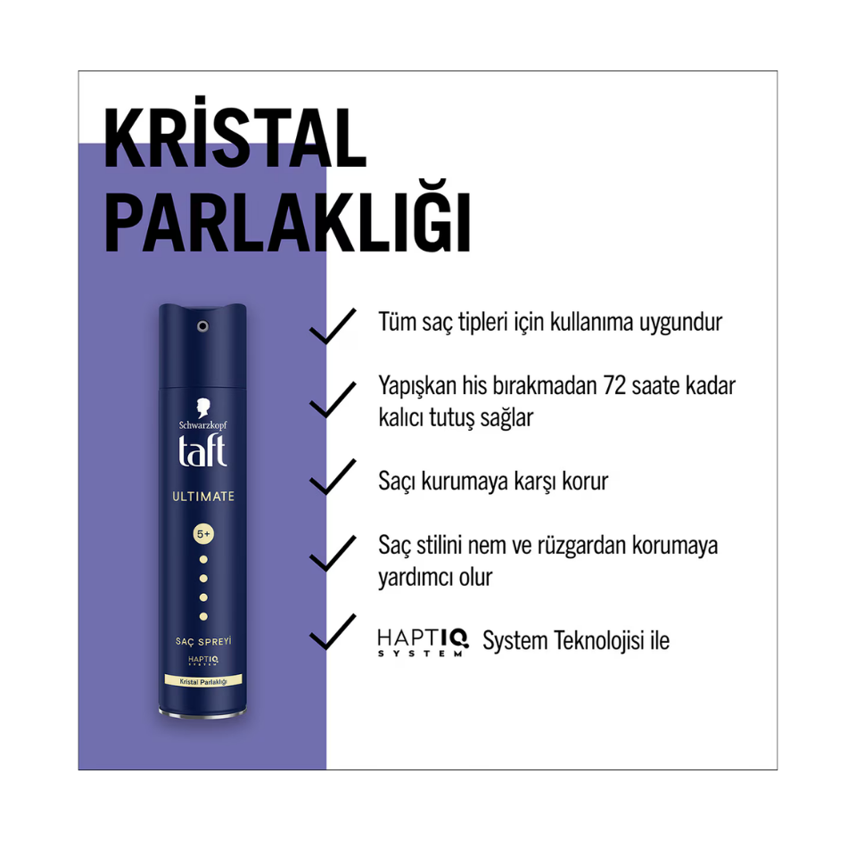 Taft Saç Sprey Ultimate 250 ml