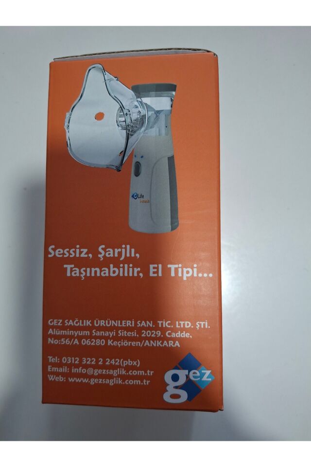 G LİFE İ-MESH ŞARJLI SESSİZ TAŞINABİLİR NEBULİZATÖR CİHAZI