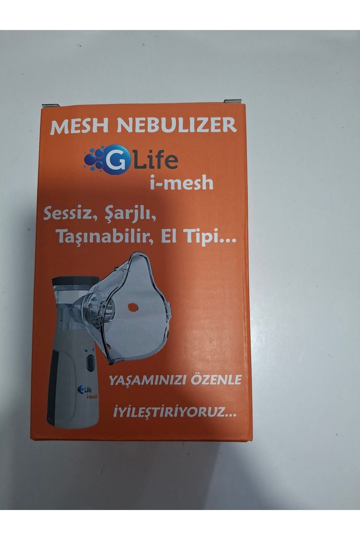 G LİFE İ-MESH ŞARJLI SESSİZ TAŞINABİLİR NEBULİZATÖR CİHAZI