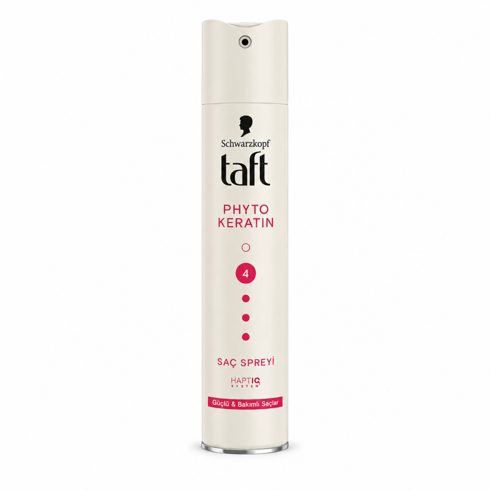 Taft Saç Spreyi Phyto-keratin 4 Güçlü & Bakımlı Saçlar 250 Ml