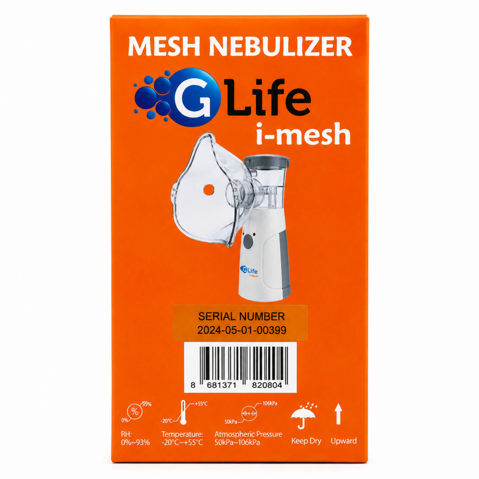 G-life Şarjlı Taşınabilir Mesh Nebulizatör