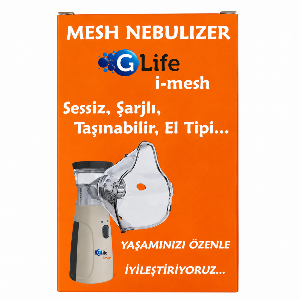 G-life Şarjlı Taşınabilir Mesh Nebulizatör