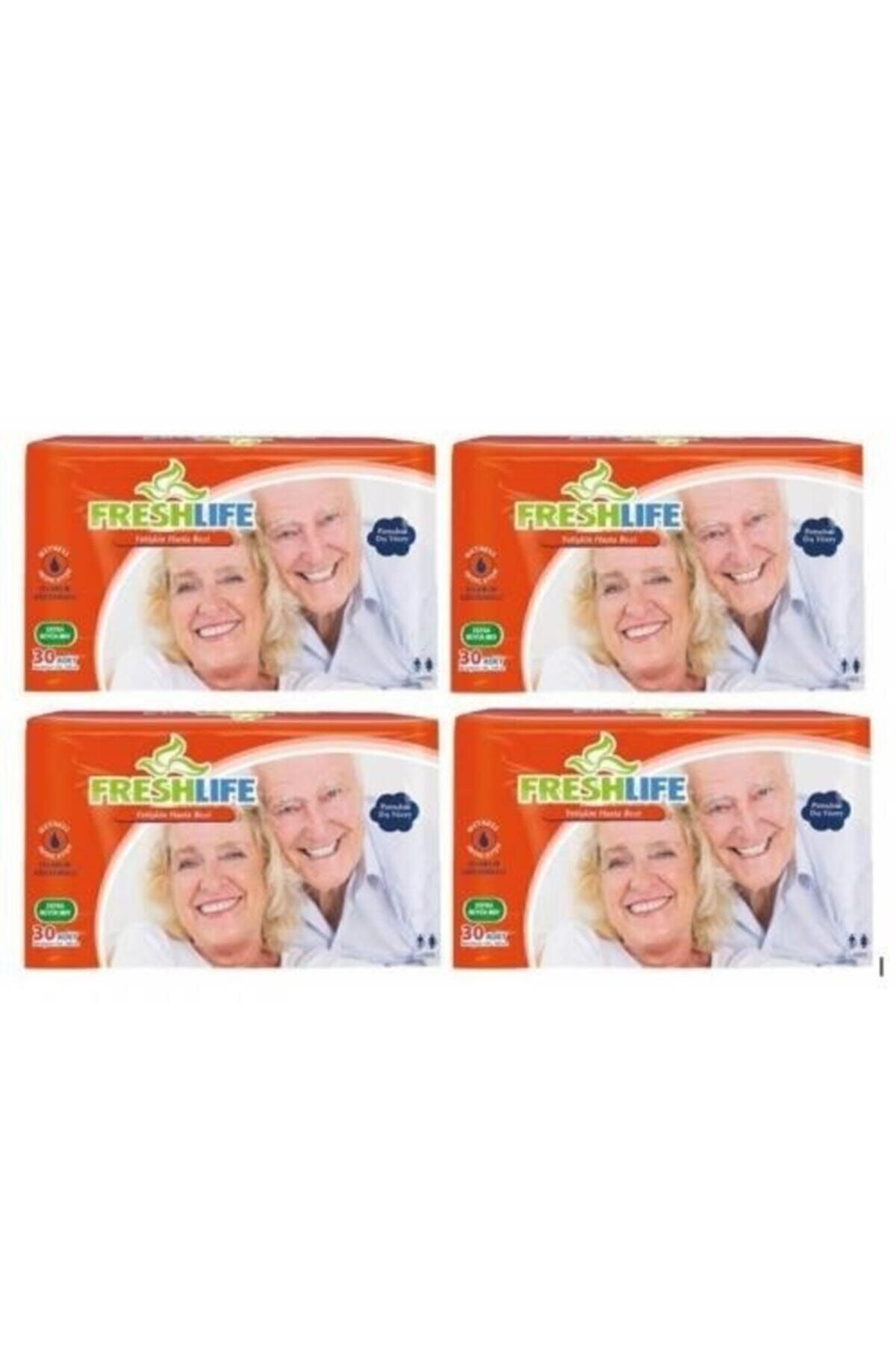 Freshlife Yetişkin Hasta Bezi Xl Ekstra Büyük Boy 4 Paket 120 Adet