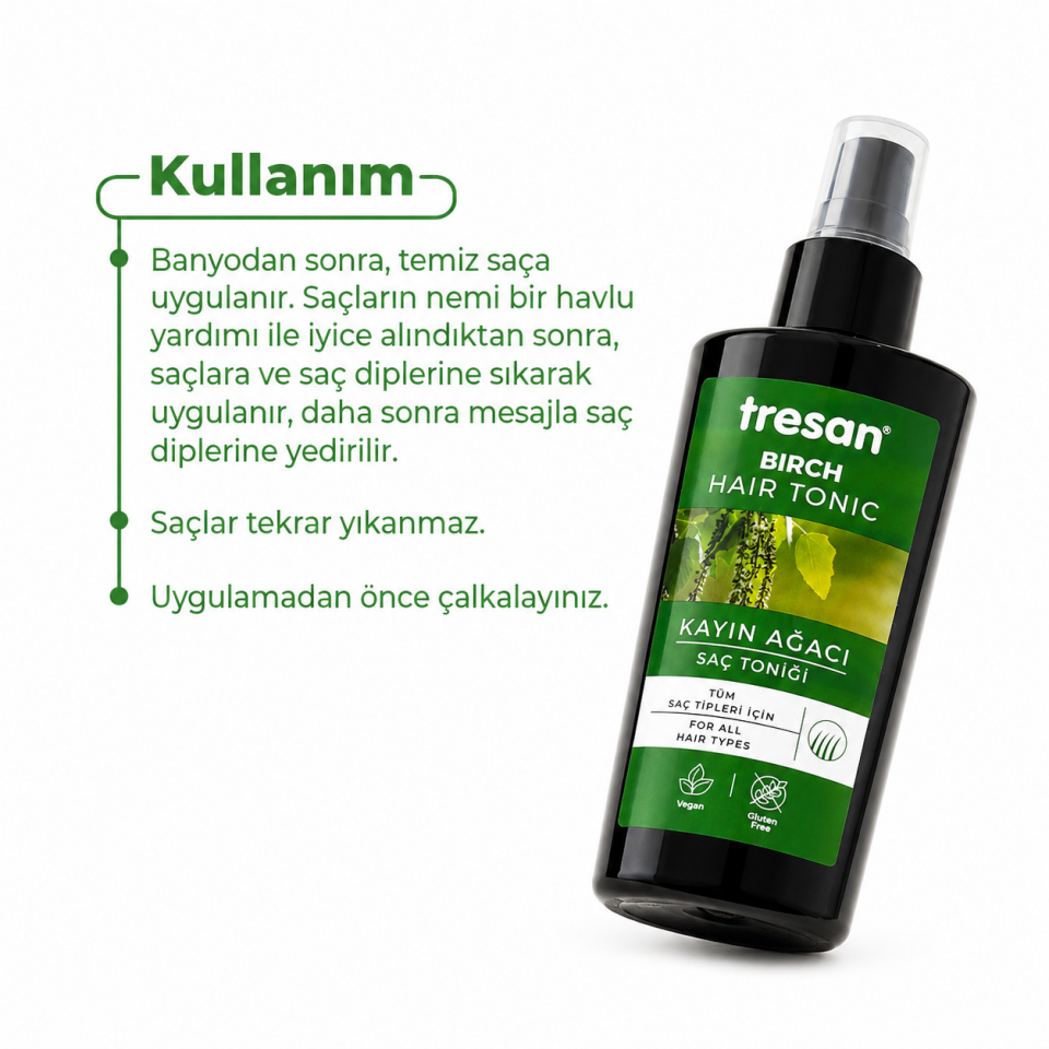 Tresan Kayın Güçlendirici ve Canlandırıcı Saç Toniği 125 ml