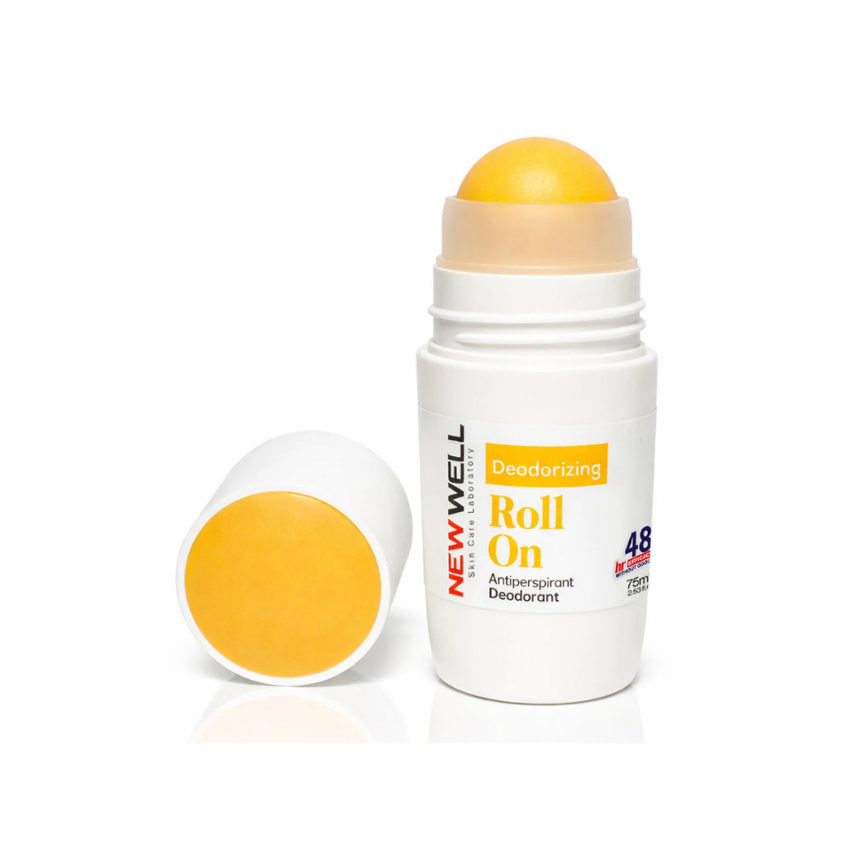 New Well Deodorizing Terleme Önleyici Koltuk Altı Roll On (sarı) 75 Ml