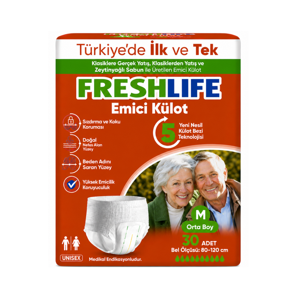 Freshlife Medium Emici Külot 30 Adet