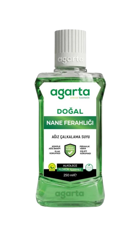 Agarta Doğal Ağız Bakım Suyu Nane Ferahlığı 500 ml + 250 ml