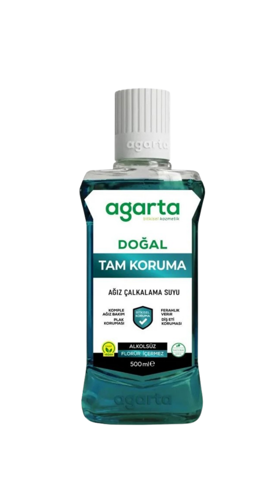 Agarta Doğal Ağız Bakım Suyu Tam Koruma 500 ml + 250 ml