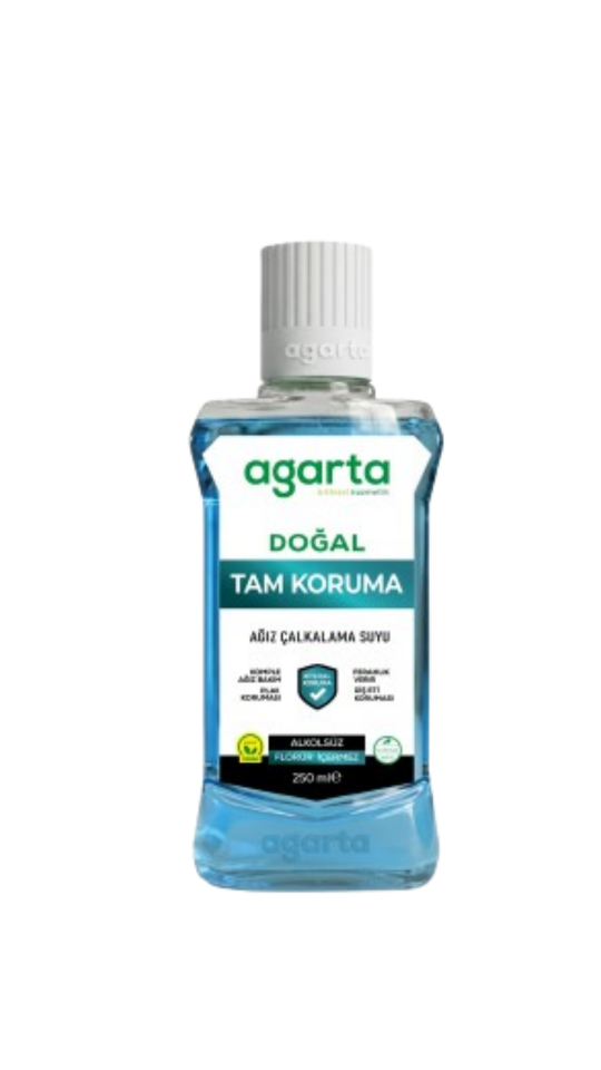 Agarta Doğal Ağız Bakım Suyu Tam Koruma 500 ml + 250 ml