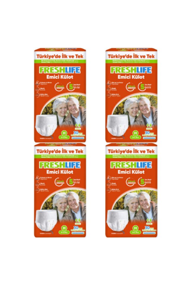 Freshlife Külot Hasta Bezi M Beden 120 ADET