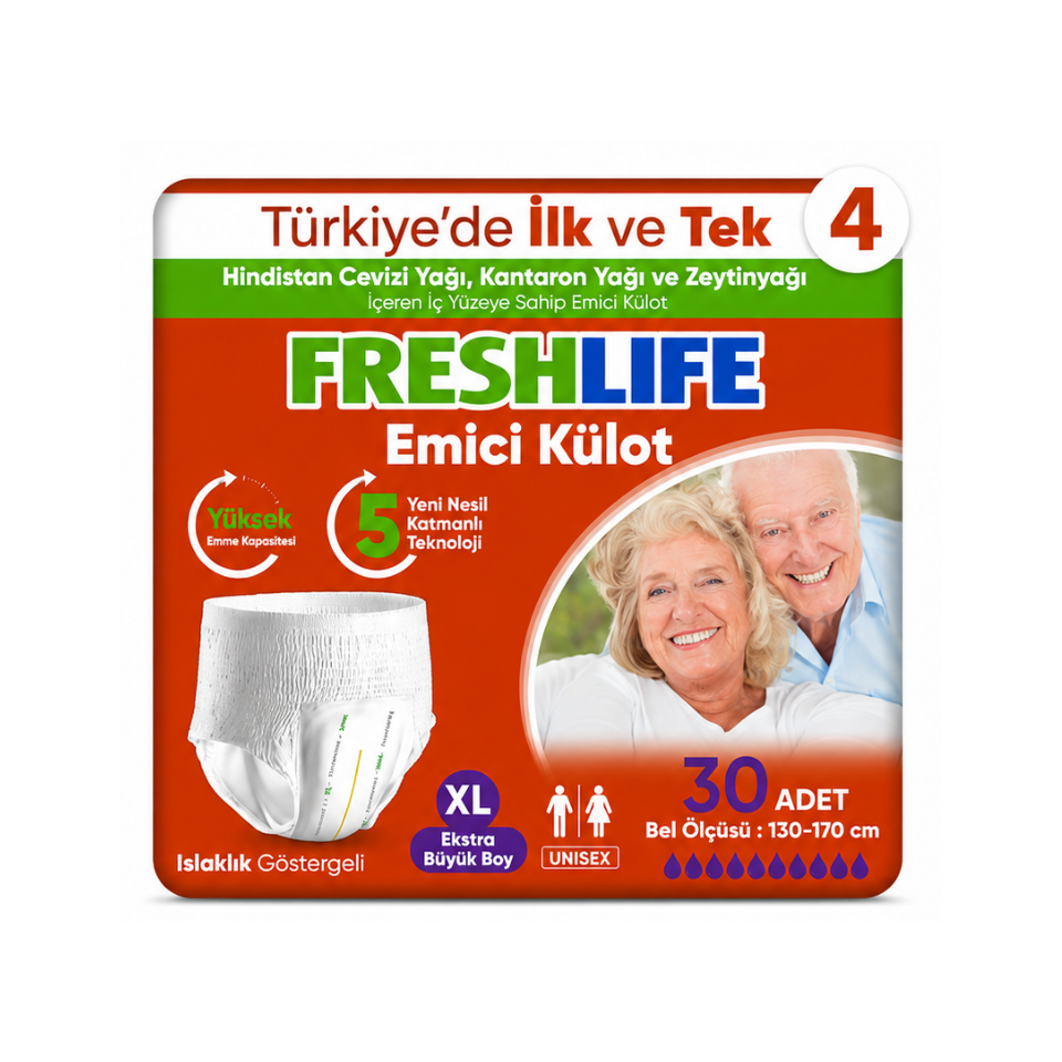 Freshlife Emici Külot XL Beden 120 Adet