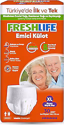 Freshlife XL Beden Külot Hasta Bezi 4 PAKET (120 ADET)