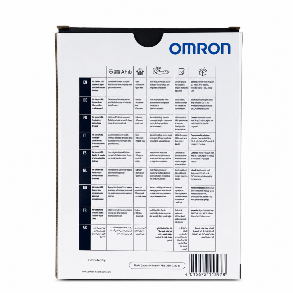 Omron M6 Comfort Hem-7360-e Dijital Koldan Tansiyon Aleti