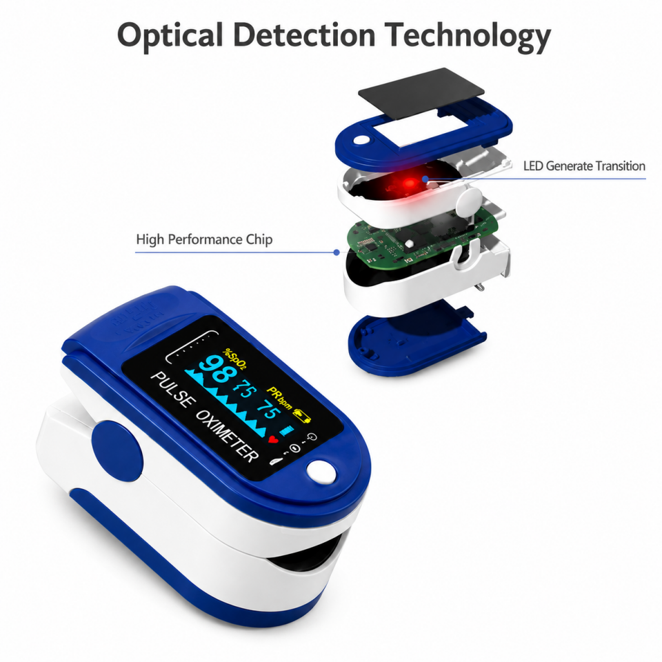 Life Net KE 6007 Pulse Oksimetre Oksijen Ölçer