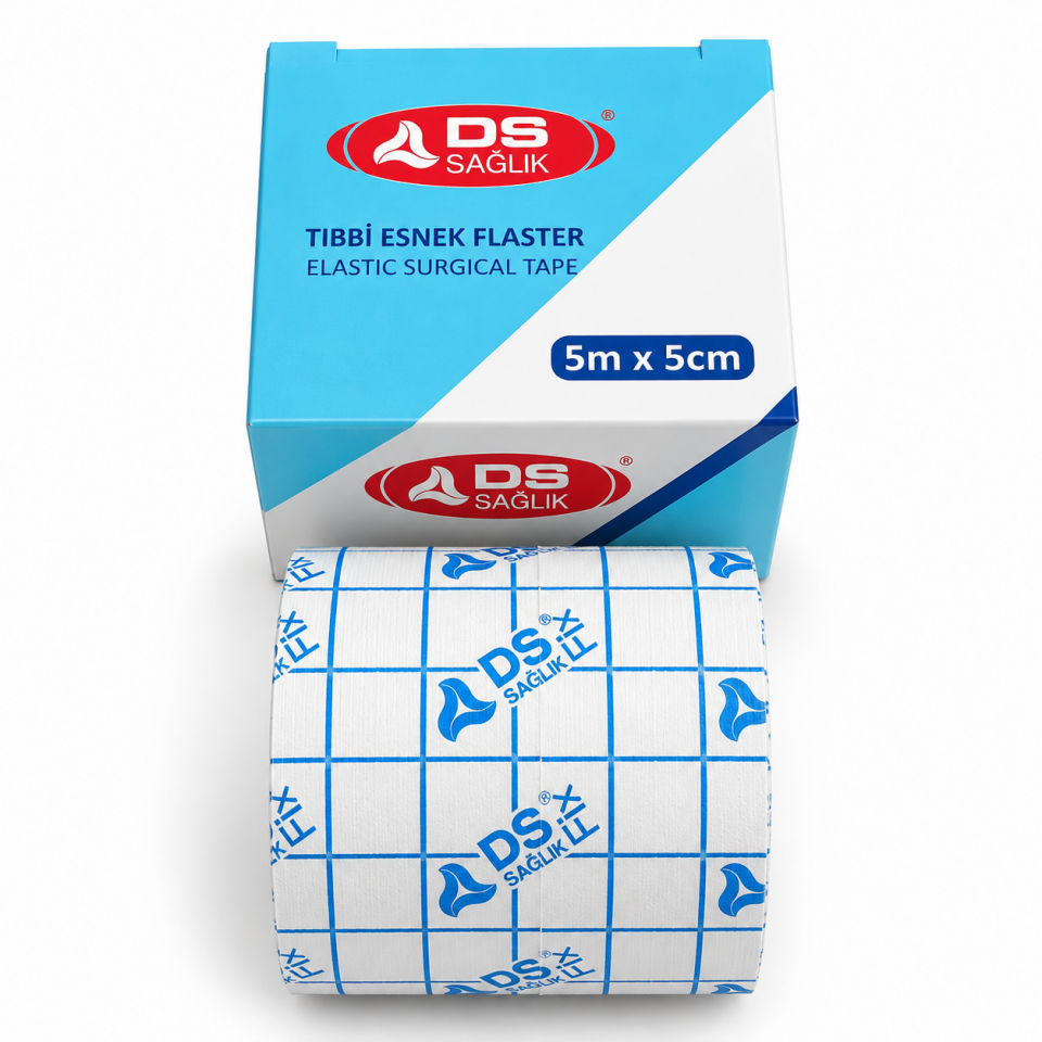 DS Sağlık Tıbbi Esnek Flaster 5 cm x 5 m