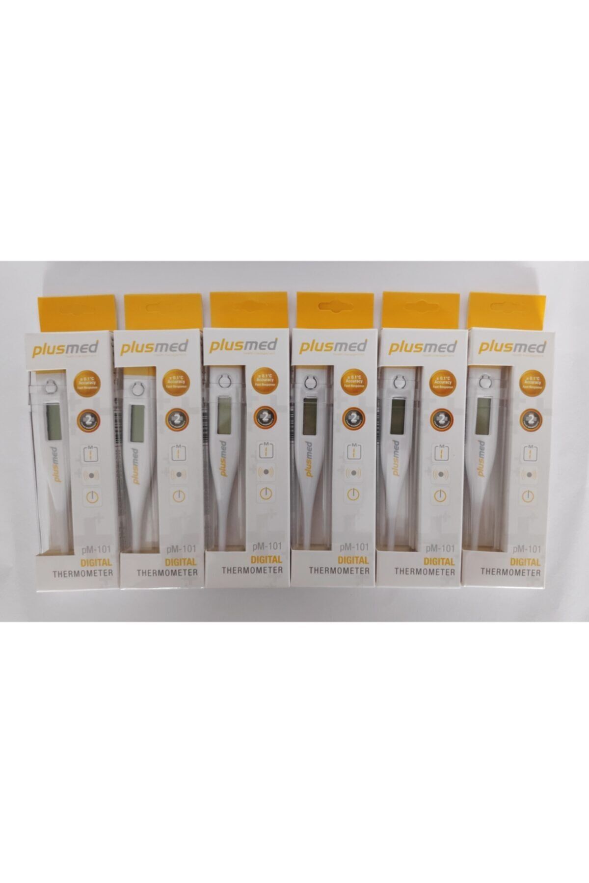 Plusmed Pm 101 Dijital Koltuk Altı Beden Derecesi 6 Adet