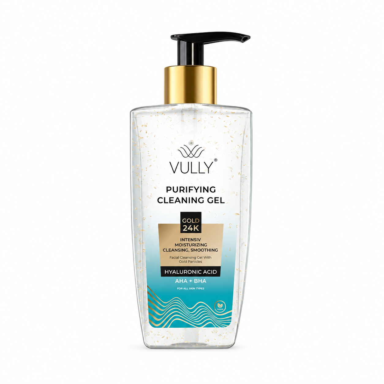 VULLY 24k Nemlendirici Yüz Temizleme Jeli 200 ML