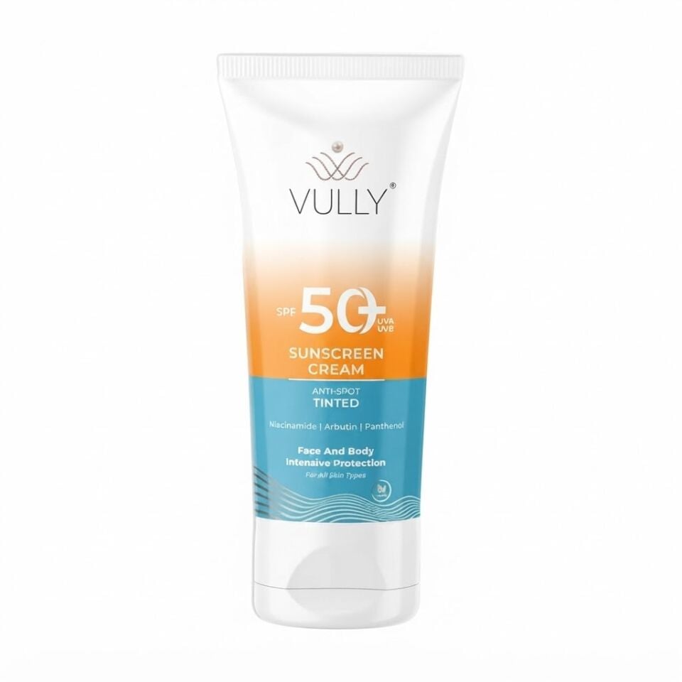 VULLY Güneş Kremi Spf+50 Renkli Kapatıcı Etkili 50 Ml