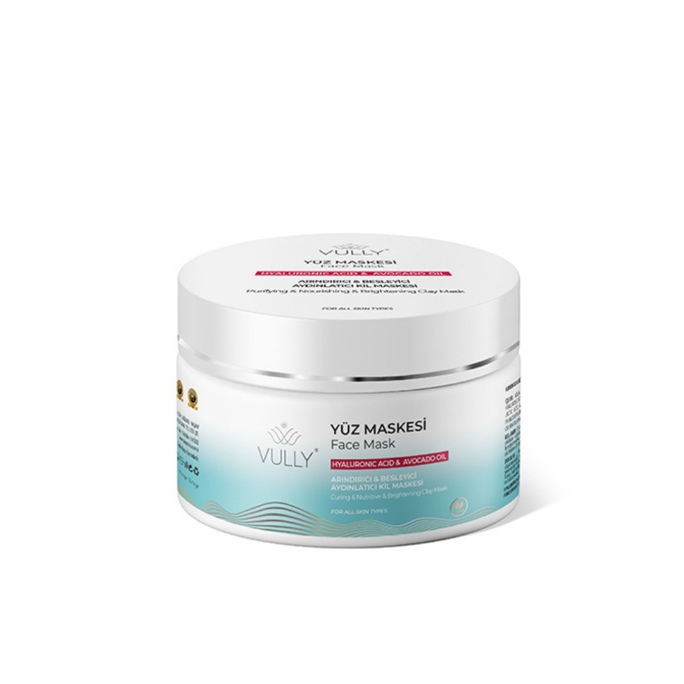 VULLY Arındırıcı Yüz Kil Maskesi 150 Ml