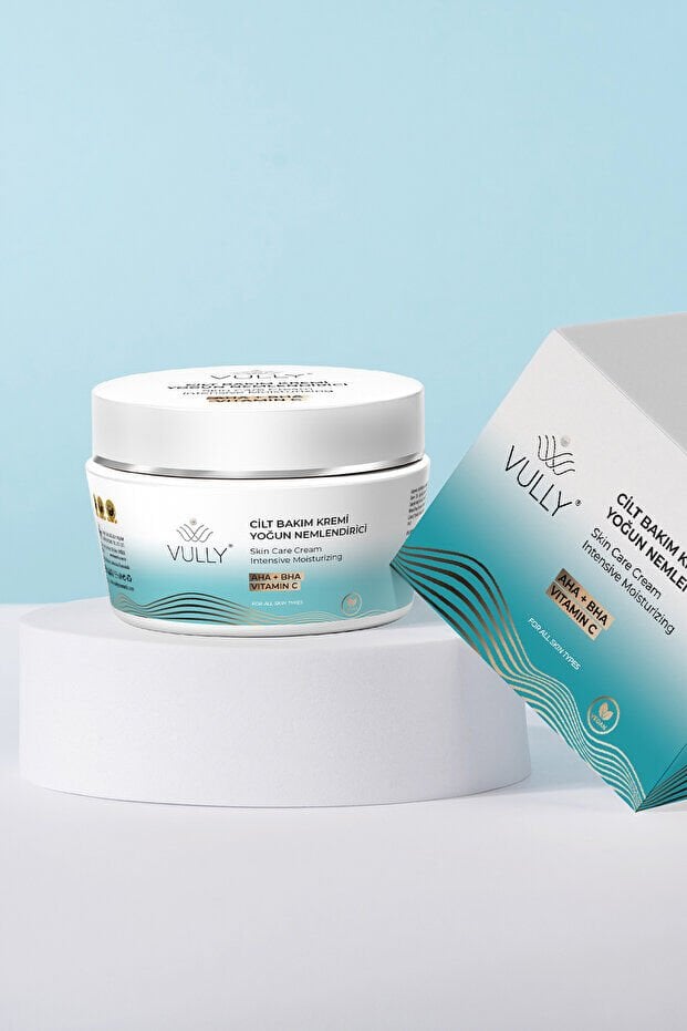 VULLY Aydınlatıcı -nemlendirici-renk Tonu Eşitleyici Ve Yenileyici Yüz Kremi 50 Ml (aha+bha+vitamin C )