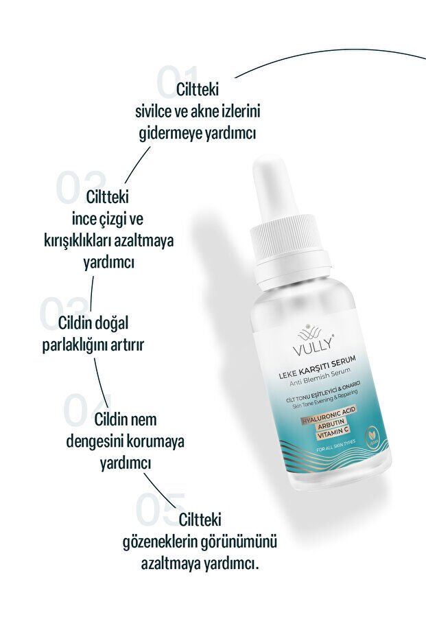 VULLY Leke Karşıtı Cilt Serumu 30ml