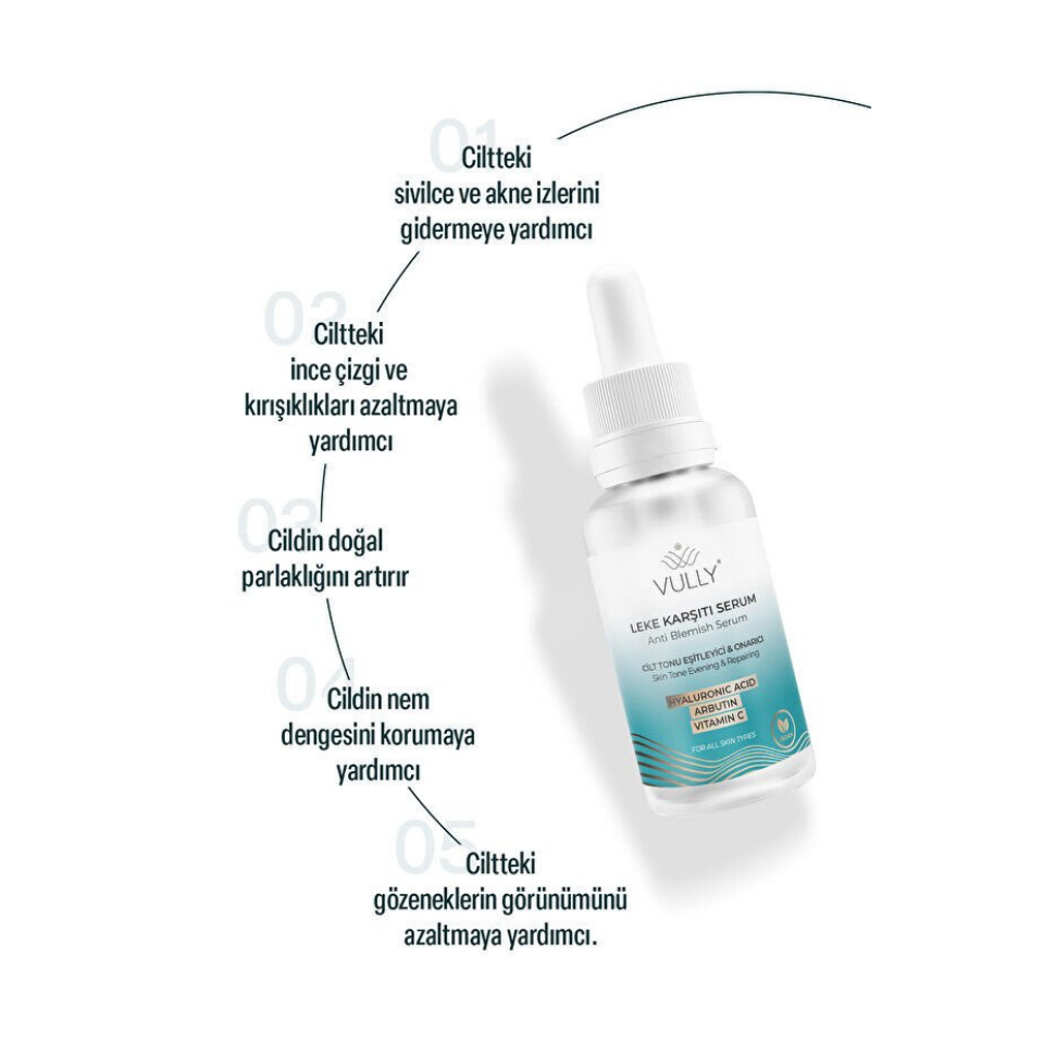 VULLY Leke Karşıtı Cilt Serumu 30ml