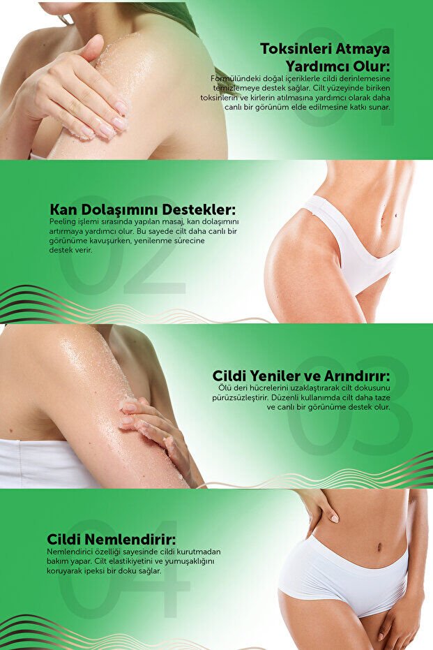 VULLY Vücut Peelingi 250 Ml Detoks Etkili