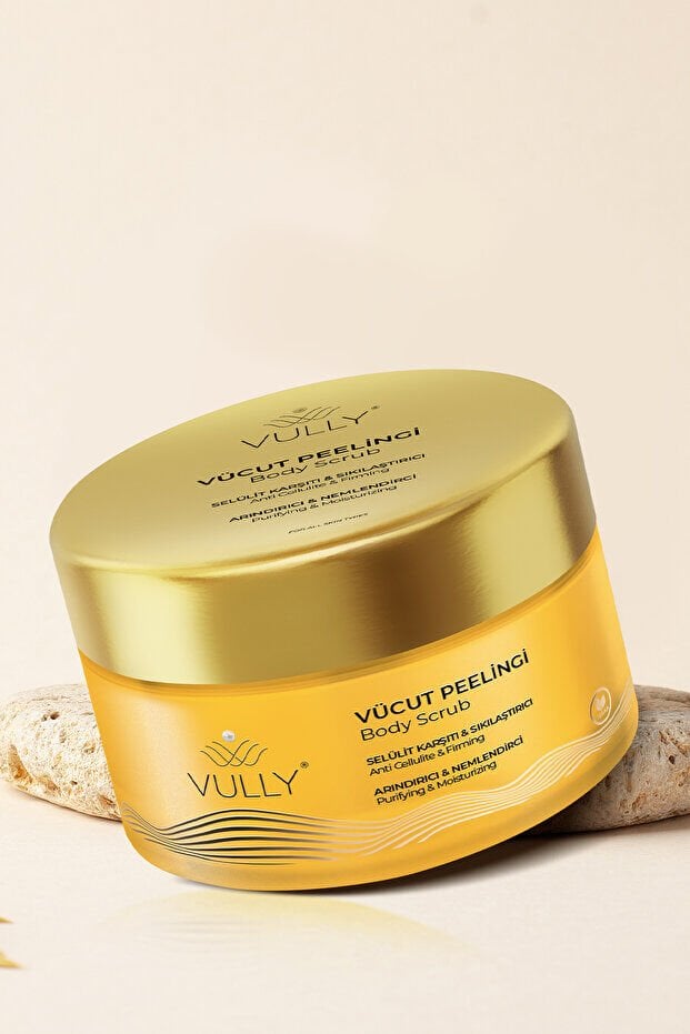 VULLY Selülit Karşıtı - Sıkılaştırıcı - Arındırıcı - Nemlendirici Mango Vücut Peelingi 250 Ml
