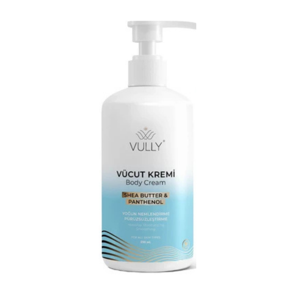 VULLY El, Yüz, Vücut Kremi 250 Ml Yoğun Nemlendirici