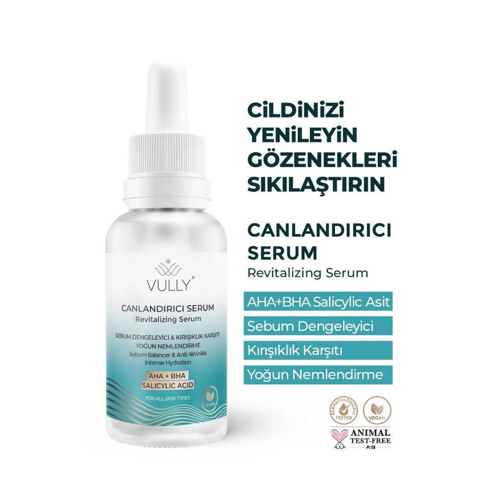 VULLY Canlandırıcı Cilt Serumu 30 Ml Kırışık Karşıtı