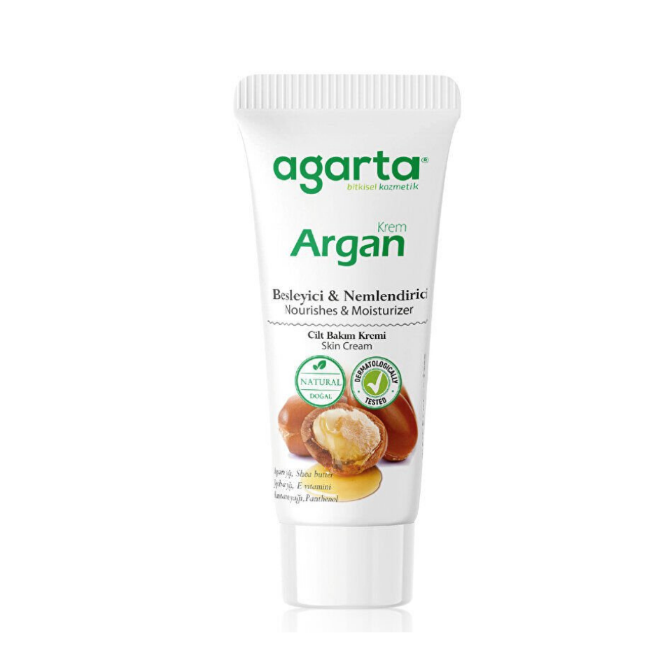 Agarta Yüz Ve El Cilt Bakım Kremi 75 ml Argan Yağlı