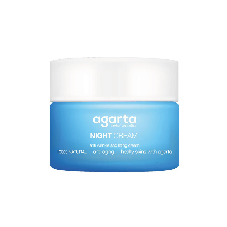 Agarta Doğal Su Bazlı Yaşlanma Karşıtı Gece Kremi 50 ml