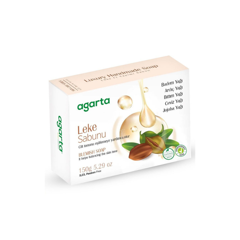 Agarta Doğal Sabun 150 gr Lekeli Ciltler Için