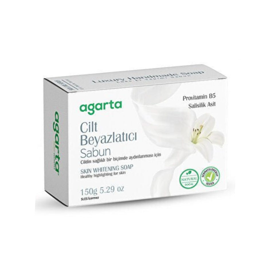 Agarta Bitkisel Sabun 150 gr Cilt Beyazlatıcı