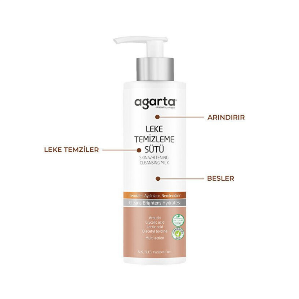 Agarta Doğal Leke Temizleme Sütü 225 ml