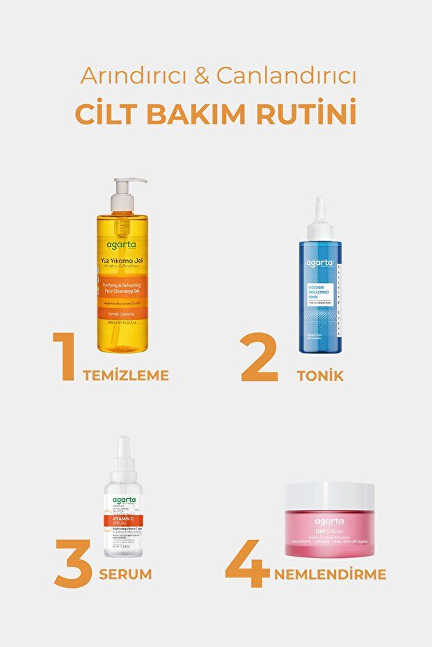 Agarta Doğal Arındırıcı Yüz Yıkama Jeli Hassas 400 ml