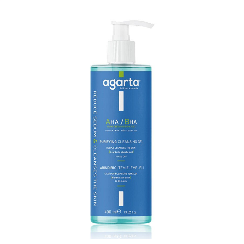 Agarta Doğal Yüz Temizleme Jeli 400 Ml Yağlı Ve Karma Cilt