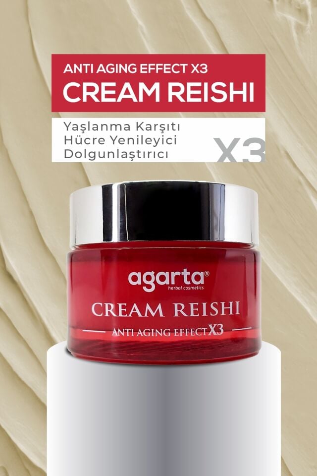 Agarta Doğal Yaşlanma Karşıtı Reishi Kremi 50 ml